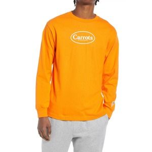 Carrots By Anwar Carrots Men's Classic Oval Logo Long Sleeve Tee T-Shirt